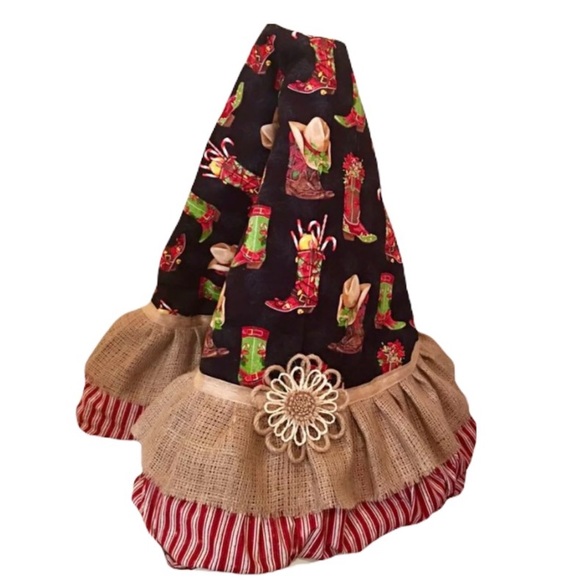 Custom Made 62” Christmas Tree Skirt - Picture 9 of 9